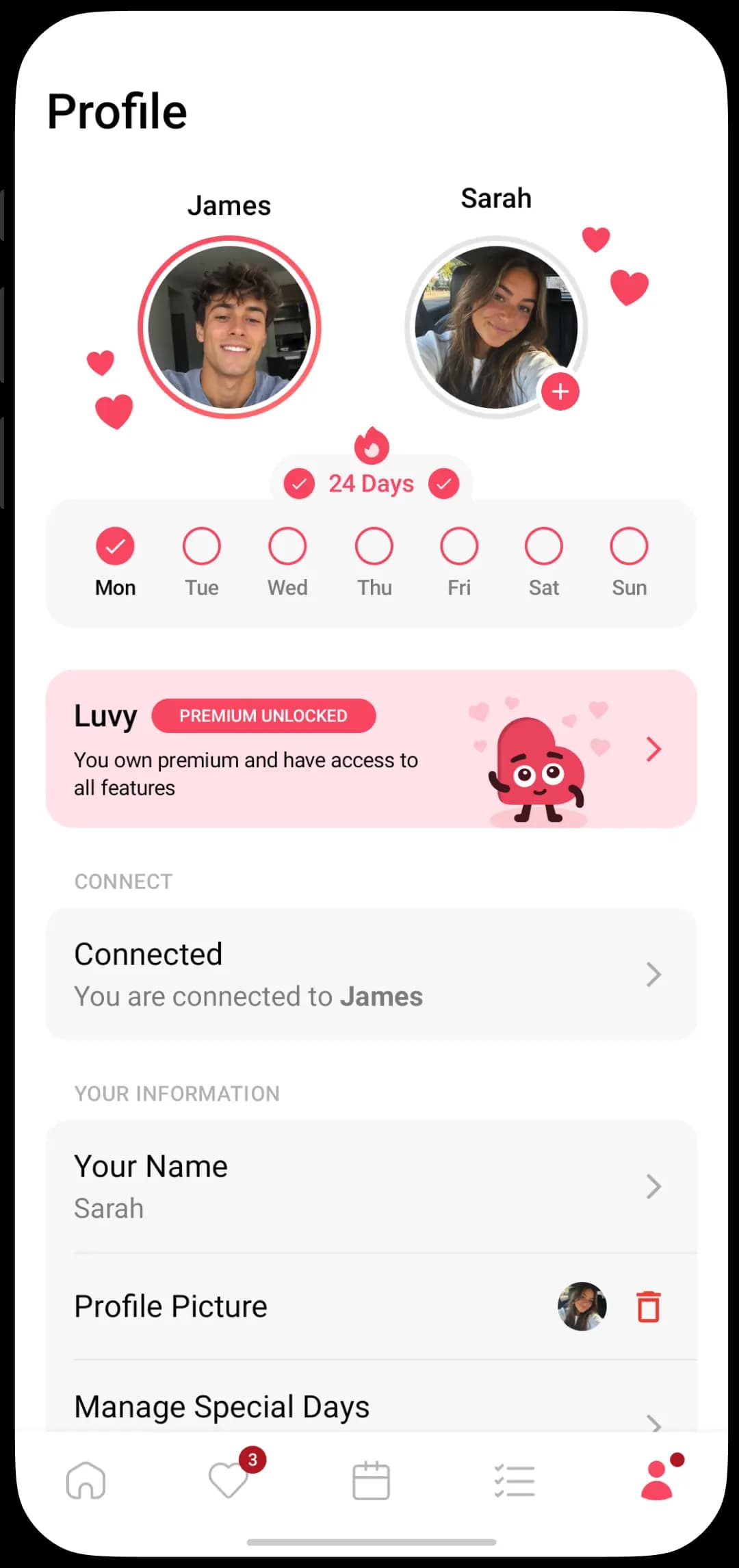 Luvy couple profile